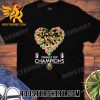 Qualily Vegas Golden Knights Heart Champions 2023 Unisex T-Shirt