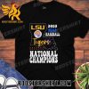 Quality 2023 NCAA Baseball LSU Tigers National Champions Unisex T-Shirt