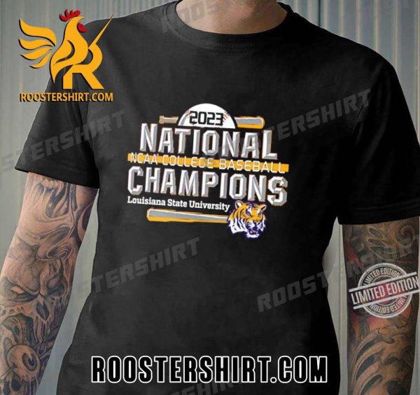 Quality 2023 NCAA College Baseball National Champions Louisiana State University Unisex T-Shirt