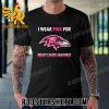 Quality Baltimore Ravens I Wear Pink For Breast Cancer Awareness Unisex T-Shirt