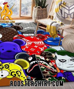 Quality Bearbrick rug home decor gift for fans brands