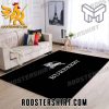 Quality Burberry black luxury brand area rug carpet living room rug floor mats keep warm in winter