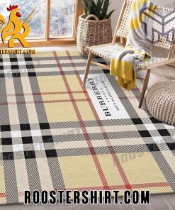 Quality Burberry hot luxury brand premium rug home decor
