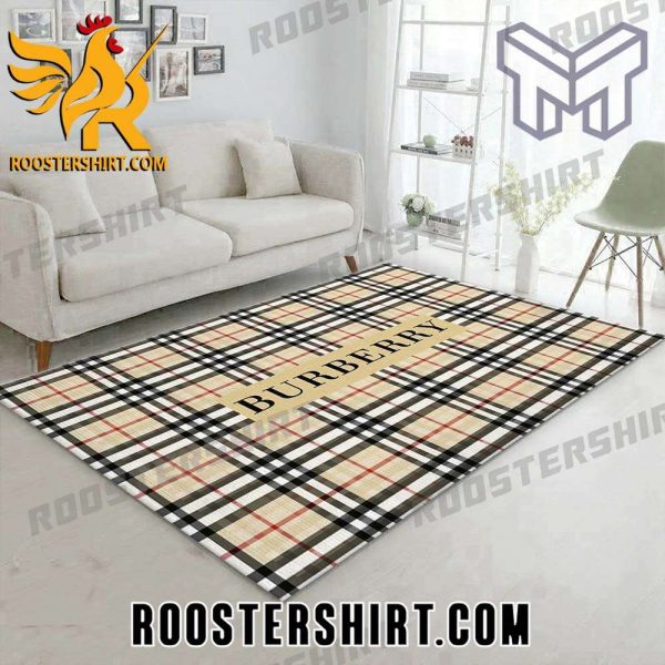 Quality Burberry rugs living room rug us gift decor