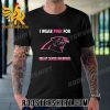 Quality Carolina Panthers I Wear Pink For Breast Cancer Awareness Unisex T-Shirt