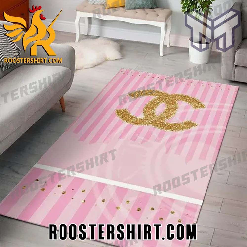 chanel rug pink