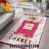 Quality Chanel Red Perfume Fashion Luxury Brand Premium Rug Carpet for living room bedroom carpet floor mats keep warm in winter mat