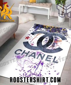 Quality Chanel White Black Logo Luxury Fashion Luxury Brand Premium Rug Carpet for living room bedroom carpet floor mats keep warm in winter mat