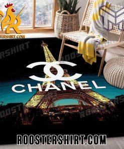 Quality Chanel area rugs fashion brand rug christmas gift us decor