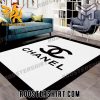 Quality Chanel white luxury area rug for living room bedroom carpet home decorations mat