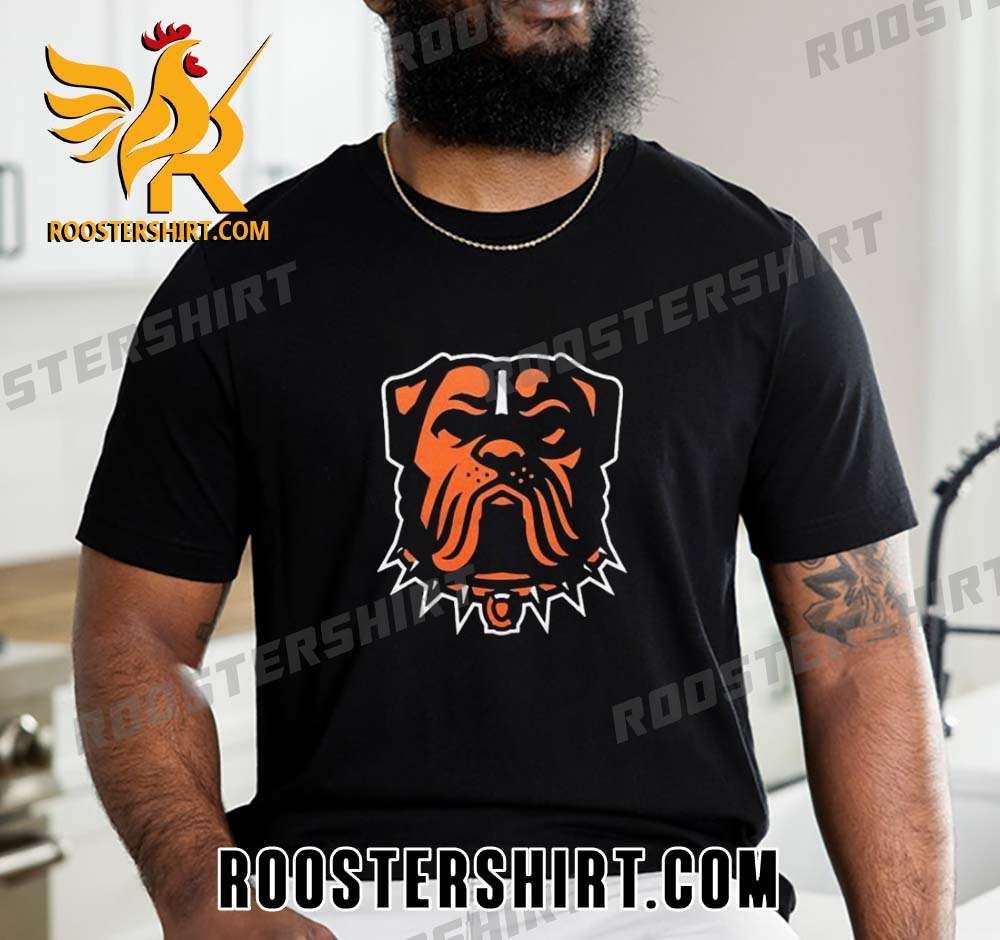 Quality Cleveland Browns Dog Logo 2023 Unisex T-Shirt