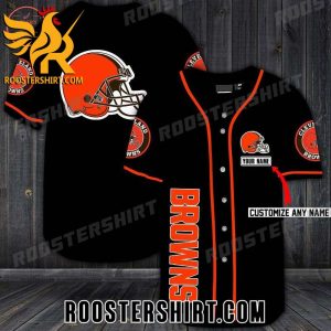 Quality Cleveland Browns Personalized Baseball Jersey Gift For MLB Fans