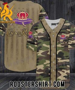 Quality Crown Royal Army Baseball Jersey Gift for MLB Fans