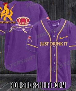 Quality Crown Royal Just Drink It Baseball Jersey Gift for MLB Fans