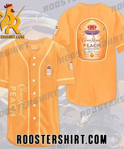 Quality Crown Royal Peach Baseball Jersey Gift for MLB Fans