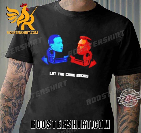 Quality Elon Musk and Mark Zuckerberg let the game begins Unisex T-Shirt