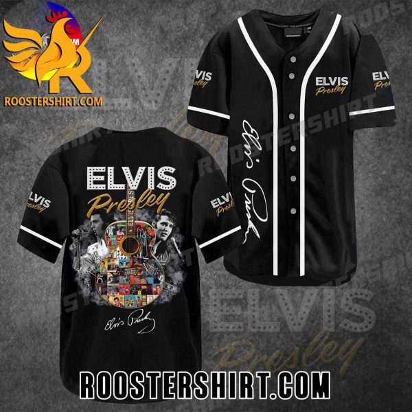 Quality Elvis Presley Classic Baseball Jersey Gift for MLB Fans