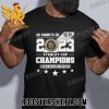 Quality Go Knights Go 2023 Stanley Cup Champions Vegas Golden Knights Unisex T-Shirt