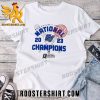 Quality Grand Valley 2023 NCAA Division II Softball National Champions Locker Room Unisex T-Shirt