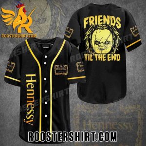 Quality Hennessy Chucky Friends Till The End Baseball Jersey Gift for MLB Fans