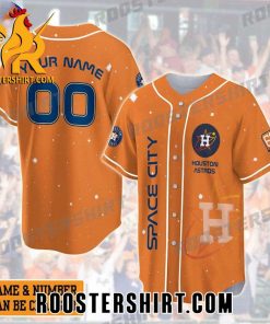 Quality Houston Astros Space City Custom Baseball Jersey Gift for MLB Fans
