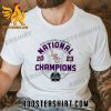 Quality LSU Tigers 2023 NCAA Division I Baseball National Champions Locker Room Unisex T-Shirt