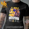 Quality LSU Tigers Champions NCAA National 2023 Baseball And Women’s Basketball Unisex T-Shirt