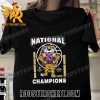 Quality LSU Tigers Mascot Men’s College World Series And Women’s Basketball 2023 National Champions Unisex T-Shirt