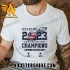 Quality Let’s Go USA 2023 Concacaf Nations Leagues Champions 2021-2023 Unisex T-Shirt