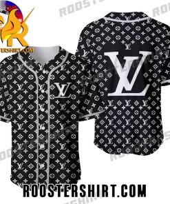 Quality Louis Vuitton Paris Logo Luxury Baseball Jersey Gift for MLB Fans