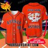 Quality MLB Houston Astros Personalized Baseball Jersey Gift for MLB Fans