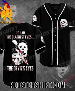 Quality Michael Myers The Devils Eyes Baseball Jersey Gift for MLB Fans