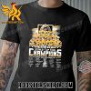 Quality NHL 2023 Stanley Cup Final Champions Vegas Golden Knights Signatures Unisex T-Shirt