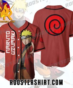 Quality Naruto Uzumaki Sage Mode Baseball Jersey Gift for MLB Fans