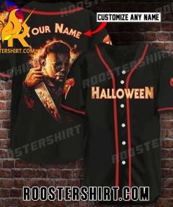 Quality Personalized Halloween Michael Baseball Jersey Gift for MLB Fans