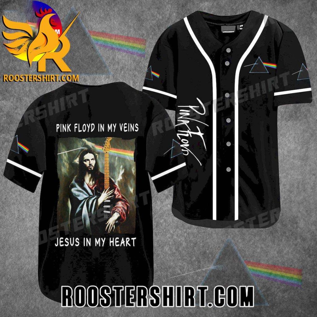 Quality Pink Floyd Jesus Baseball Jersey Gift for MLB Fans