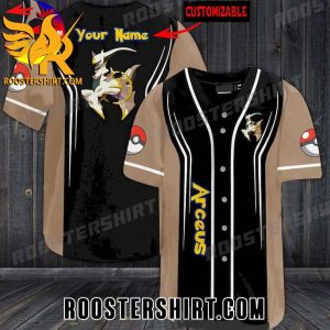 Quality Pokemon Arceus Personalized Baseball Jersey Gift for MLB Fans