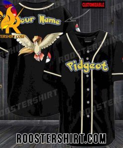 Quality Pokemon Pidgeot Personalized Baseball Jersey Gift for MLB Fans