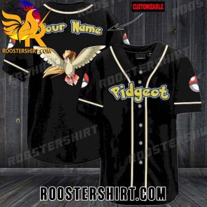 Quality Pokemon Pidgeot Personalized Baseball Jersey Gift for MLB Fans