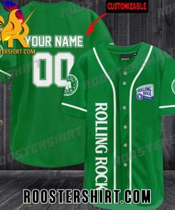 Quality Rolling Rock Personalized Baseball Jersey Gift for MLB Fans