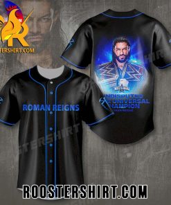 Quality Roman Reigns WrestleMania Baseball Jersey Gift for MLB Fans