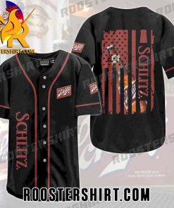 Quality Schlitz Flag Baseball Jersey Gift for MLB Fans