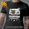 Quality Skyline Vegas 2023 Stanley Cup Champions Vegas Golden Knights Unisex T-Shirt