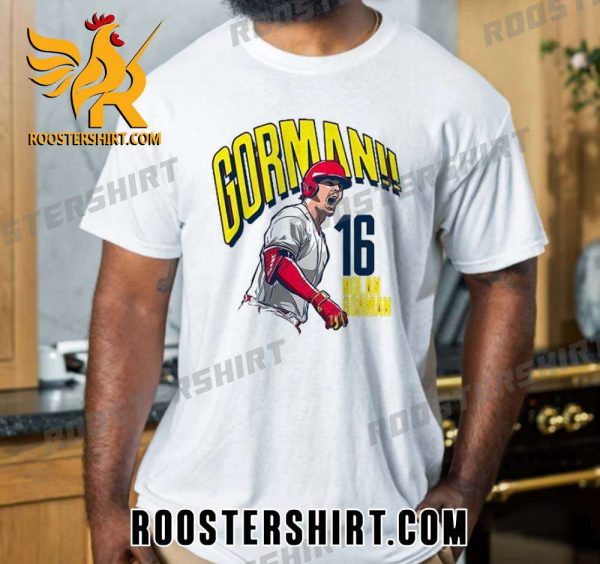 Quality St. Louis Cardinals GORMAN Nolan Gorman Unisex T-Shirt