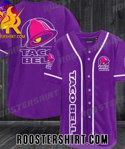 Quality Taco Bell purple Baseball Jersey Gift for MLB Fans