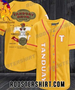 Quality Tanduay Rhum Dark Baseball Jersey Gift for MLB Fans