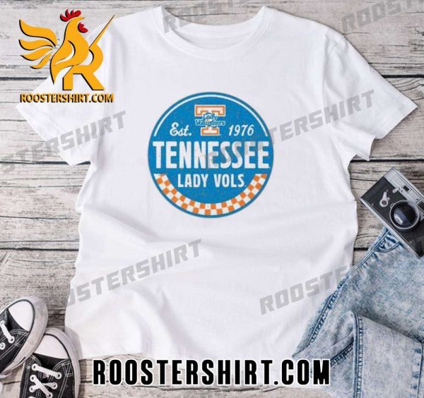 Quality Tennessee Lady Vols Summit Circle Checkerboard Comfort Unisex T-Shirt