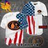 Quality Titos US Flag Customized Baseball Jersey Gift for MLB Fans
