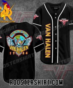 Quality Van Halen Eagle Baseball Jersey Gift for MLB Fans