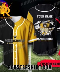 Quality Vanderbilt Commodores Personalized Baseball Jersey Gift for MLB Fans
